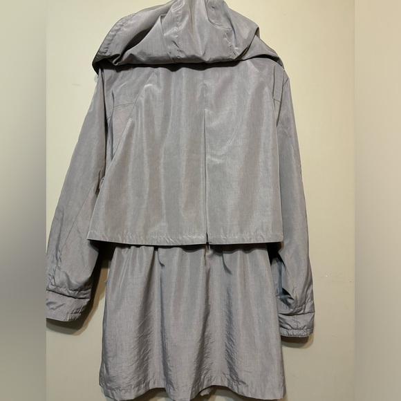 UTEX Hooded Trench Jacket, Cinch Waist - Picture 2 of 10